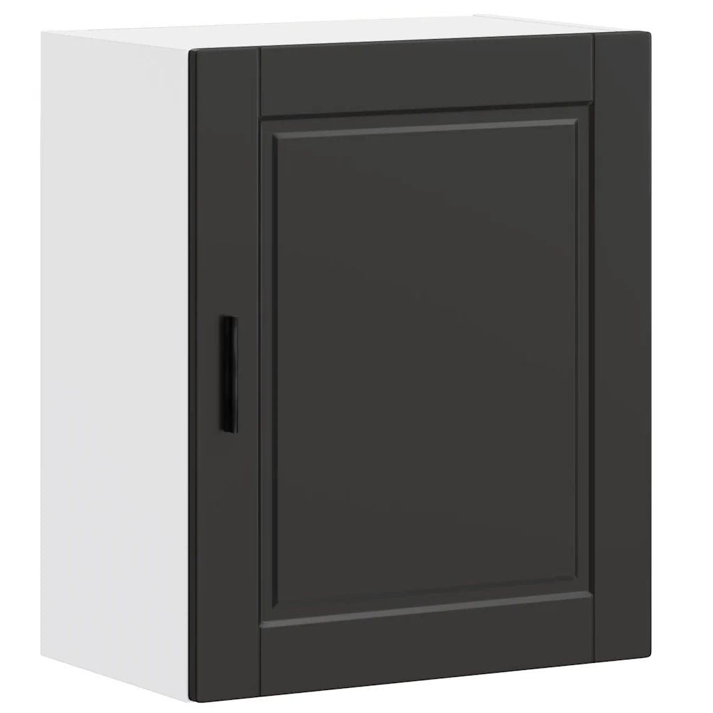 Pensili da Cucina 2 pz Porto Nero in Legno Multistrato
