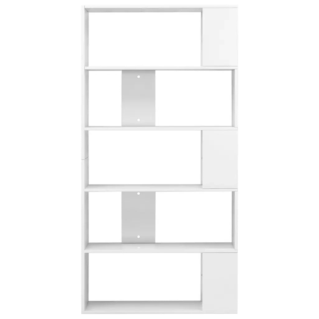 Divisorio-Paravento Bianco Lucido 80x24x159 cm