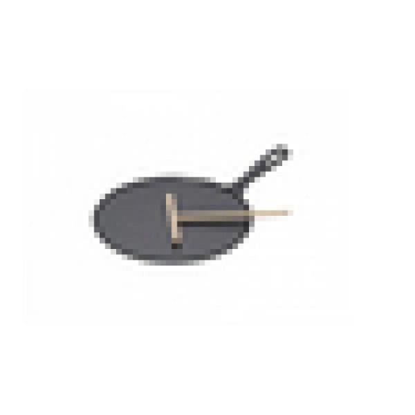 Le creuset cast iron crepe pan 27cm black schwarz (20136270000460) - 148676