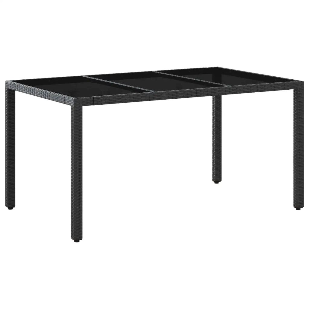 Set da pranzo per esterni 7 pz polyrattan 3422303