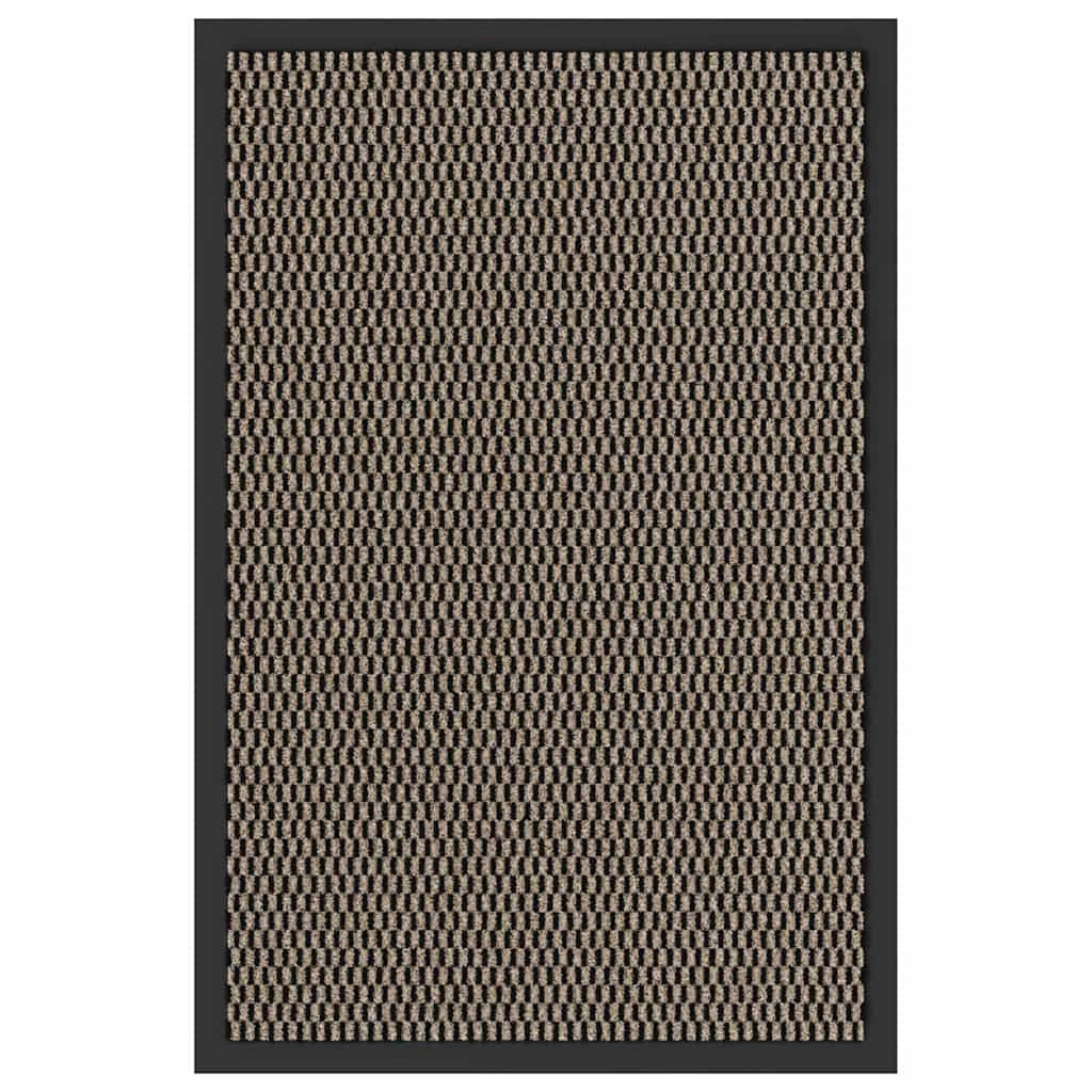 Zerbino flessibile antiscivolo per interni/esterni 40 x 60 cm polipropilene marrone 02_0058126