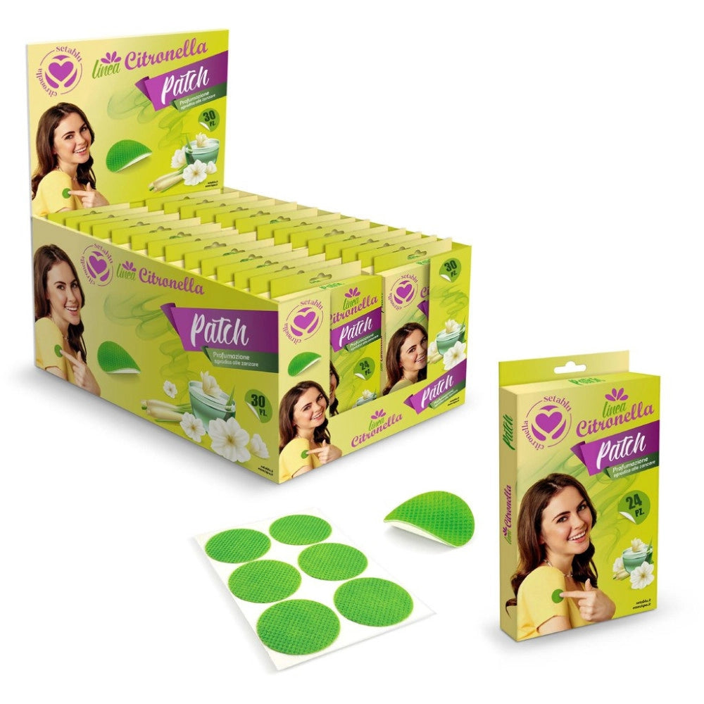 Trade Shop - Patch Citronella Verdi 24pz In Display Patch Citronella Verdi 24pz In Display -