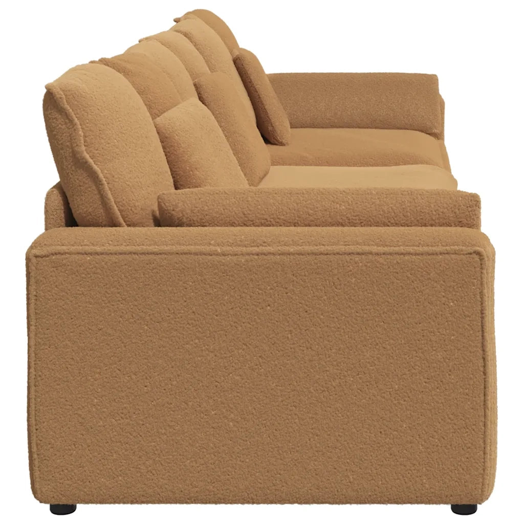 Divano Modulare con Cuscini Beige