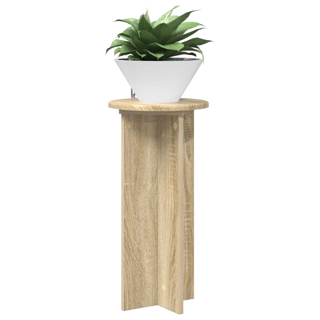 Supporto per piante 2 pcs Rovere Sonoma 29,5 x 29,5 x 60 cm 899719