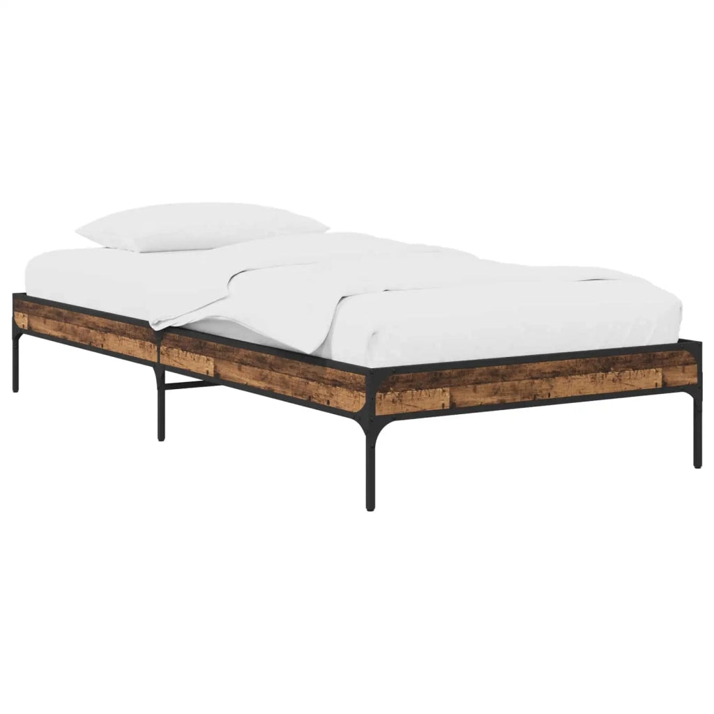 Struttura del letto-Giroletto Legno antico 80 x 200 cm 880264