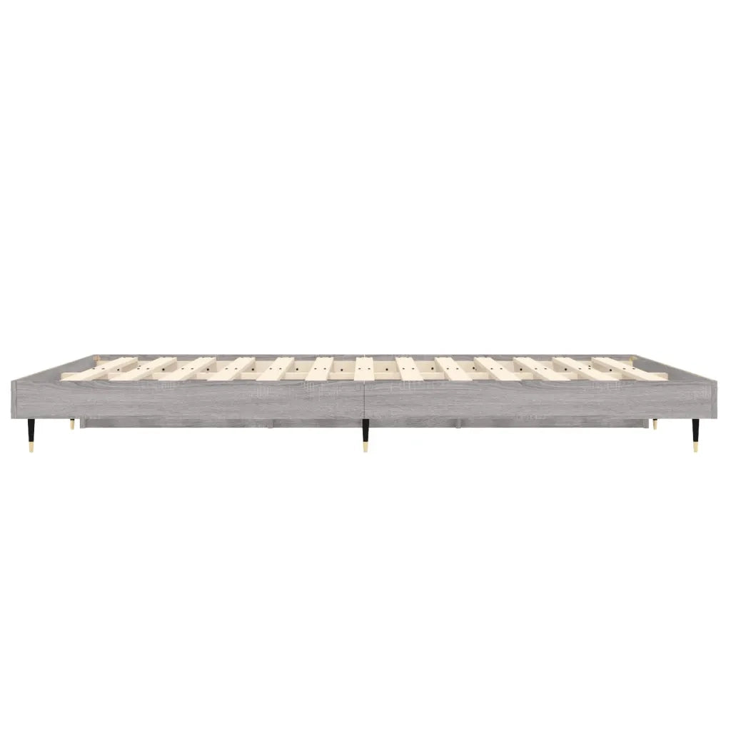 Giroletto Grigio Sonoma 135x190 cm in Legno Multistrato 832187