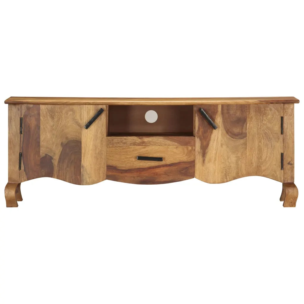 Mobile Porta TV 115x30x42 cm in Legno Massello 287337