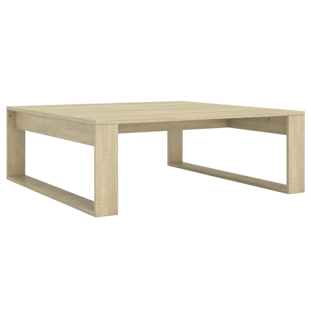 Tavolino Salotto Rovere Sonoma 100x100x35cm Truciolato 808633