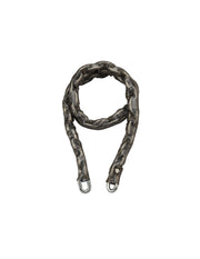 Catena in acciaio temprato Loops, moto, bici, barriere, Ø 6mm, 1.2m, guaina in PVC - THIRARD