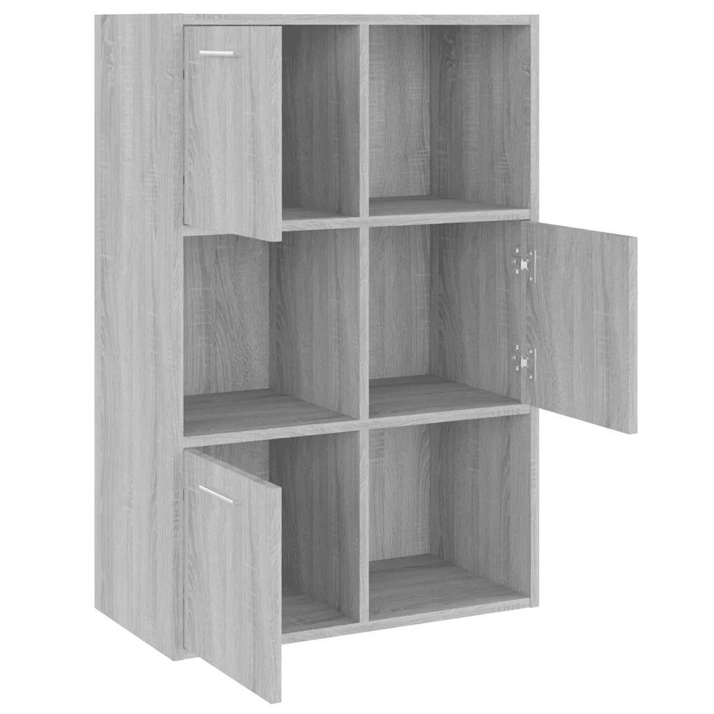 Mobile Contenitore Grigio Sonoma 60x29,5x90 cm CFW9486776