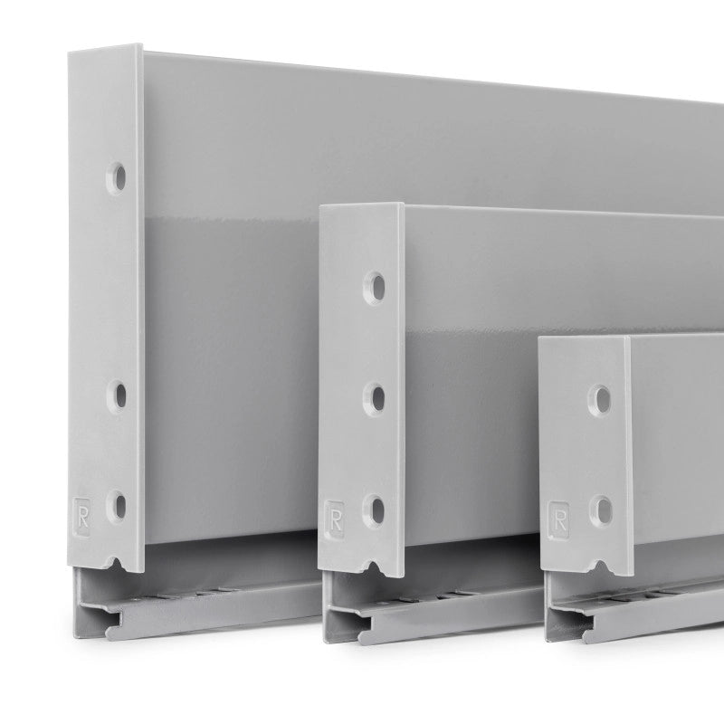 Emuca Cassetto esterno Vertex 40kg altezza 131mm, profondità 450mm, Acciaio, Grigia verniciato