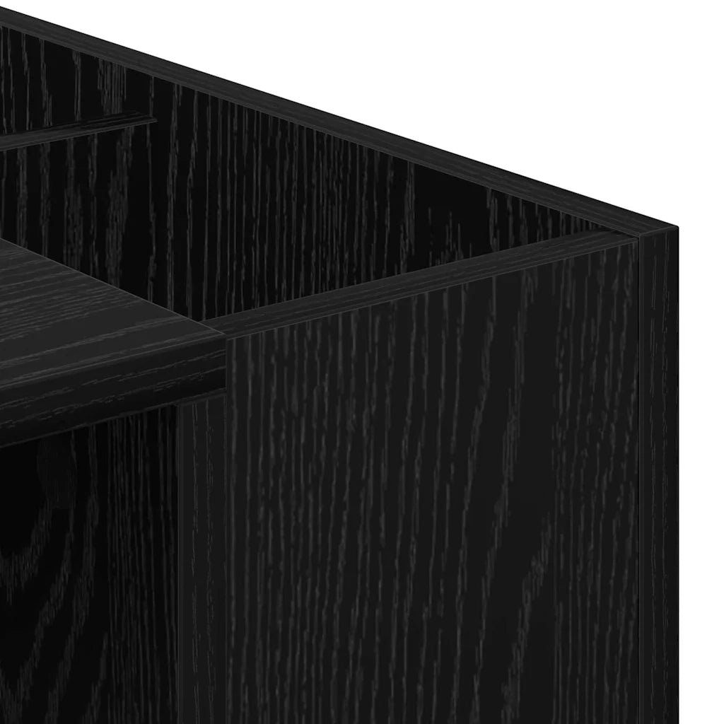 Scrivania Rovere Nero 109 x 50 x 78 cm Legno multistrato 891201