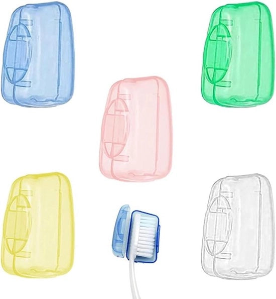 Coprimi per spazzola da denti 5 pezzi - Portatile per viaggiare a casa campeggiare