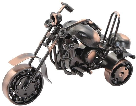 Decorazione Retro per Motori in Metallo - Dimensioni 16x8x10cm - Decorativo - Regalo per Appassionati di Motori - Fatto a Mano - Eccellente Abilità Artigianale - Modello di Motore