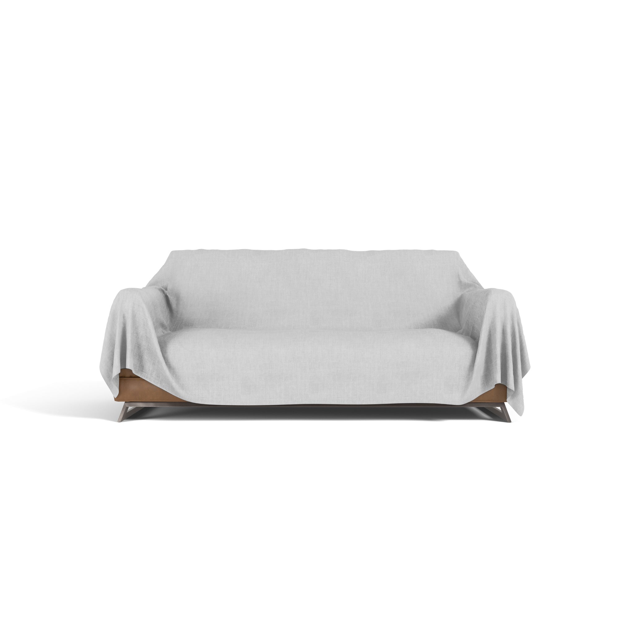 Telo Arredo Coprittutto Copridivano in Cotone Bianco 270x300 cm