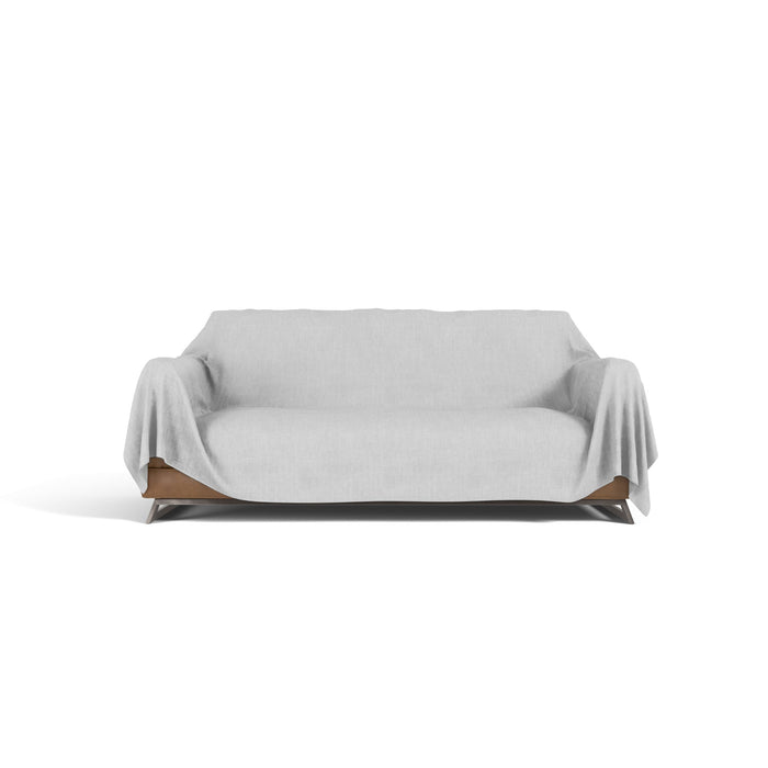 Telo Arredo Coprittutto Copridivano in Cotone Bianco 270x300 cm