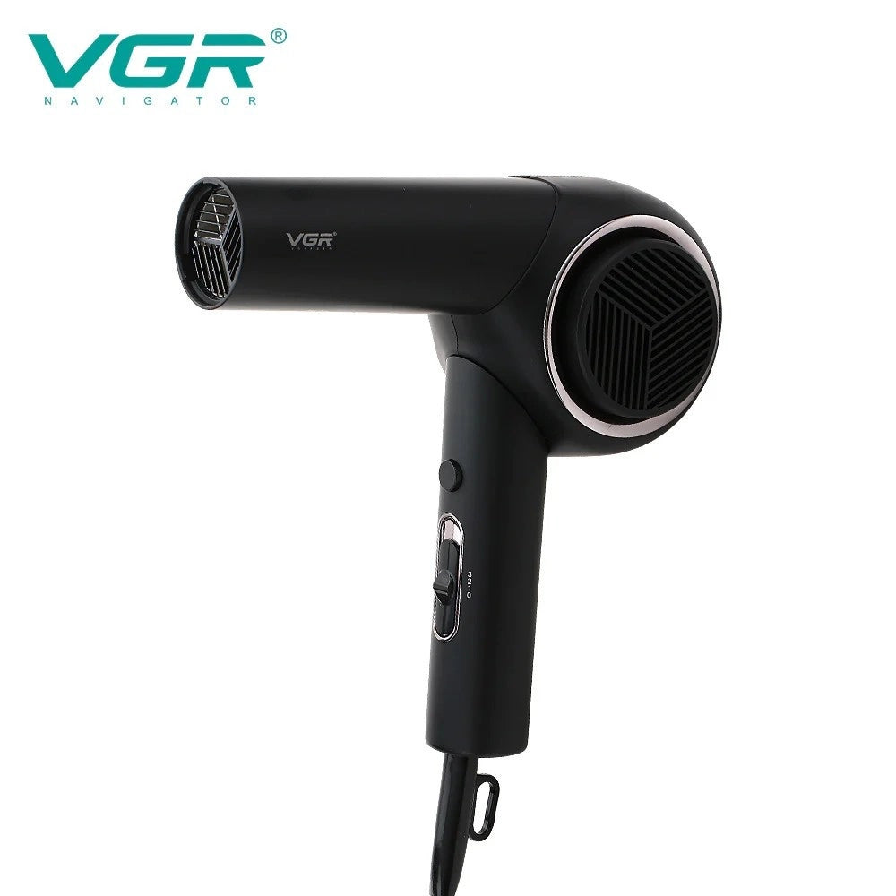 Trade Shop - Asciugacapelli Professionale 1600w-2000w Portatile Pieghevole A 3 Velocità V-420 -