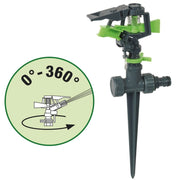 Trade Shop - Irrigatore A Battente Irroratore Innaffiatore Annaffiare A Sezione Su Picchetto -