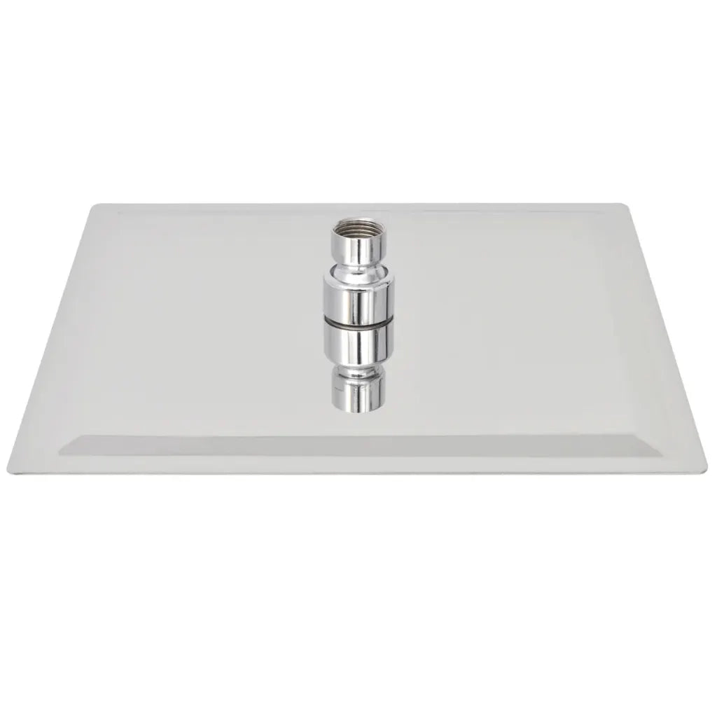 Testa Doccia a Pioggia in Acciaio Inossidabile 25x25 cm Quadrata cod mxl 46178