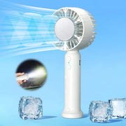 Ventilatore portatile mini con raffreddamento e ricarica USB