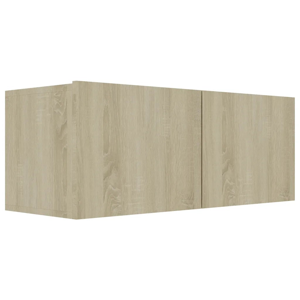 Set Mobili Porta TV 8pz-Set di 8 Credenza per TV Rovere Sonoma in Legno Multistrato 287072