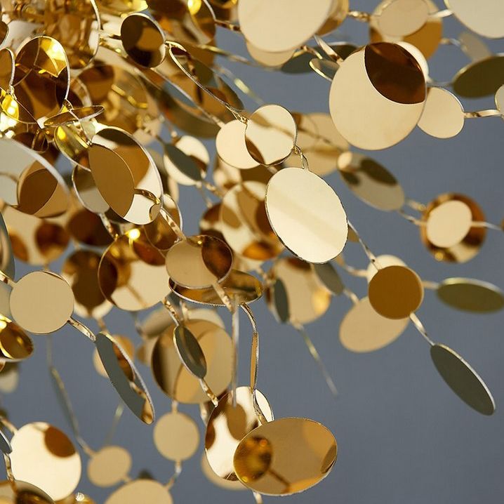 Lampada A Sospensione Stravagante APP546-3CP Dorata