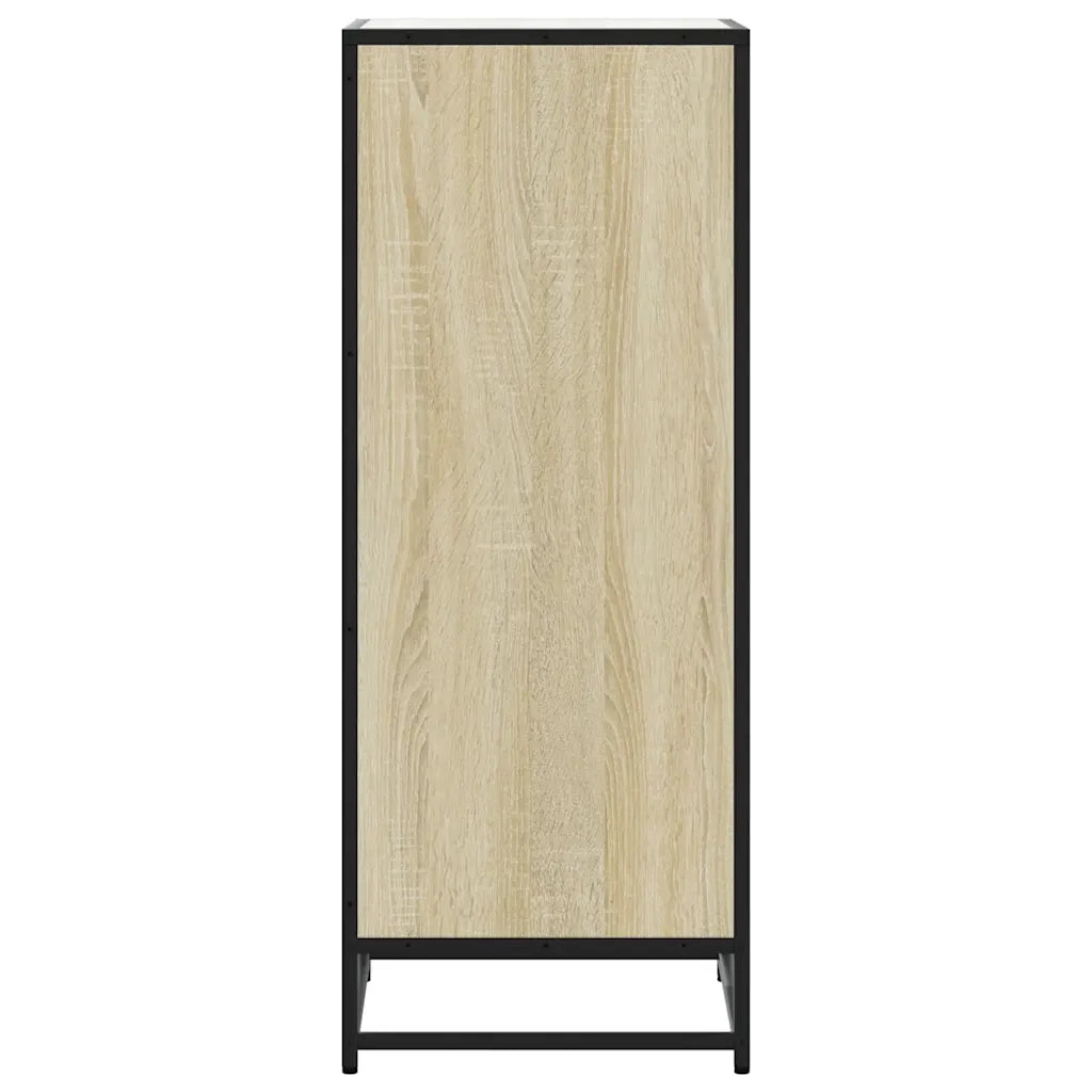Scarpiera Rovere Sonoma 48x38x97,5 cm in Legno Multistrato 849205