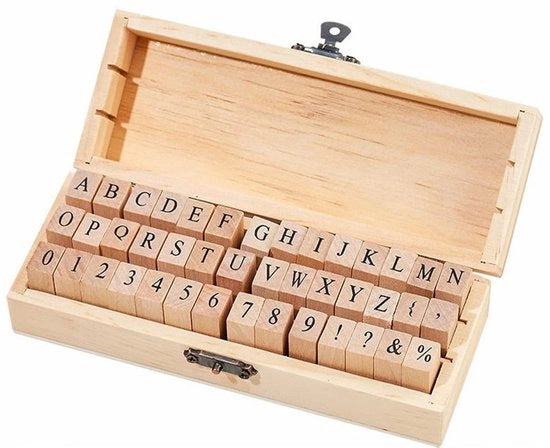 Set di timbri da 42 timbri per artigianato creativo