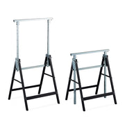 Set di 2 cavalletti telescopici in acciaio portata 200 kg 13_0002898