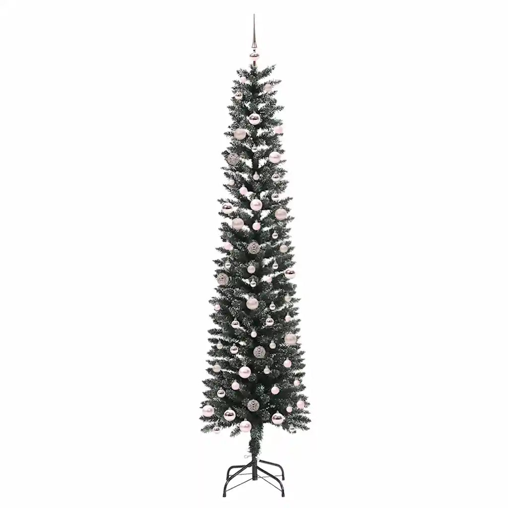 Albero di Natale artificiale con 300 LED Verde 240 cm 3395966