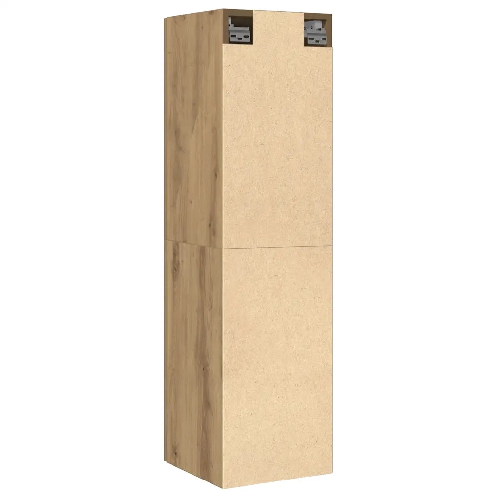 vidaXL Mobile TV Rovere Artigianale 30,5x30x110cm in Legno Multistrato