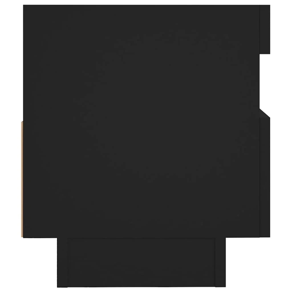 Mobile TV multimediale scaffale TV credenza mobile TV per sala da pranzo soggiorno camera da letto con luci LED 80 x 35 x 40 cm nero 02_0026619