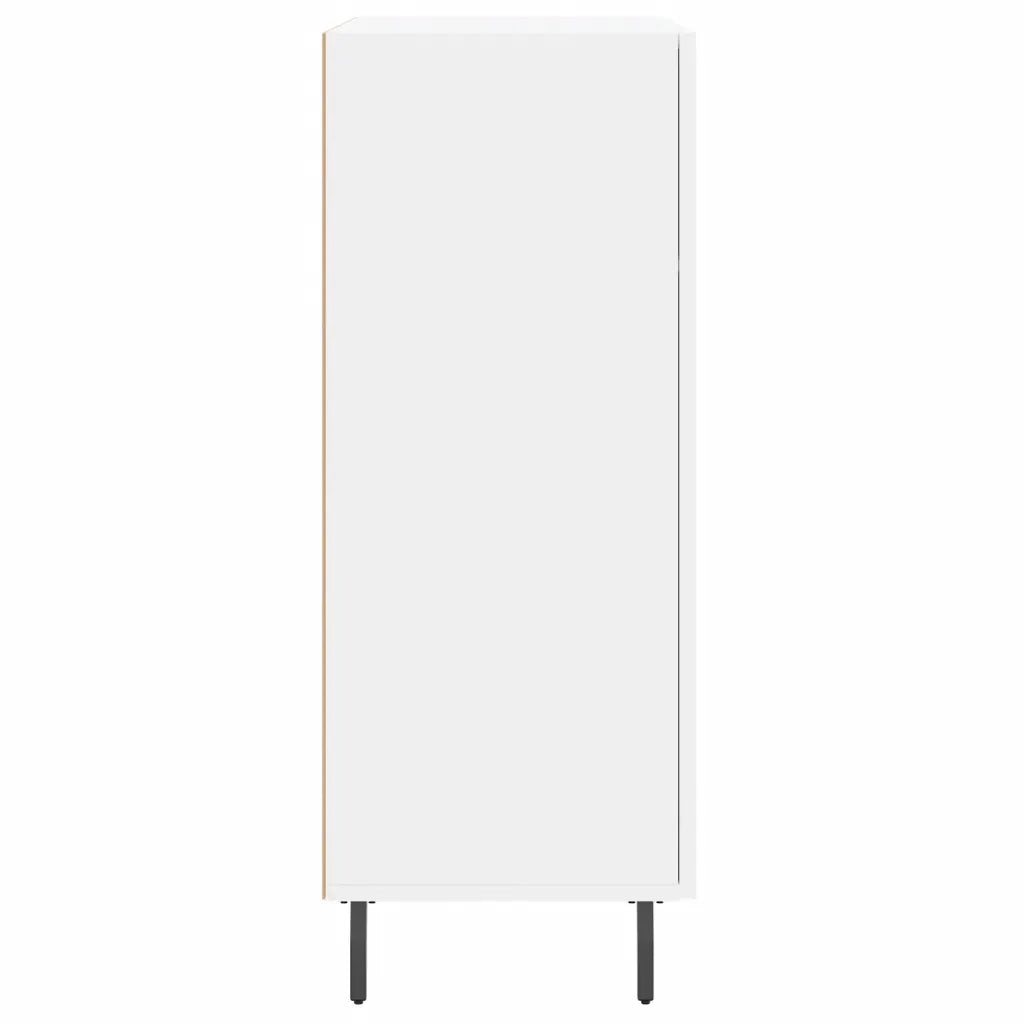 Credenza-Buffet-Armadio da cucina Bianca 69,5x34x90 cm in Legno Multistrato 103042