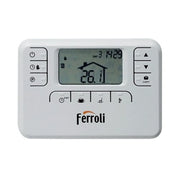 Cronotermostato ferroli Settimanale Riscaldamento Wifi - IOS e Android Batterie Stilo Programmazione Digitale 013011XA Connect