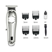 Trade Shop - Rasoio Elettrico Ricaricabile Taglia Capelli 8w Regola Barba Regolabile Dr Sk900 -