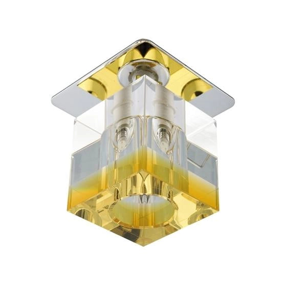 Plafoniera incasso quadrata cristallo 1xG4 Candellux SK-18