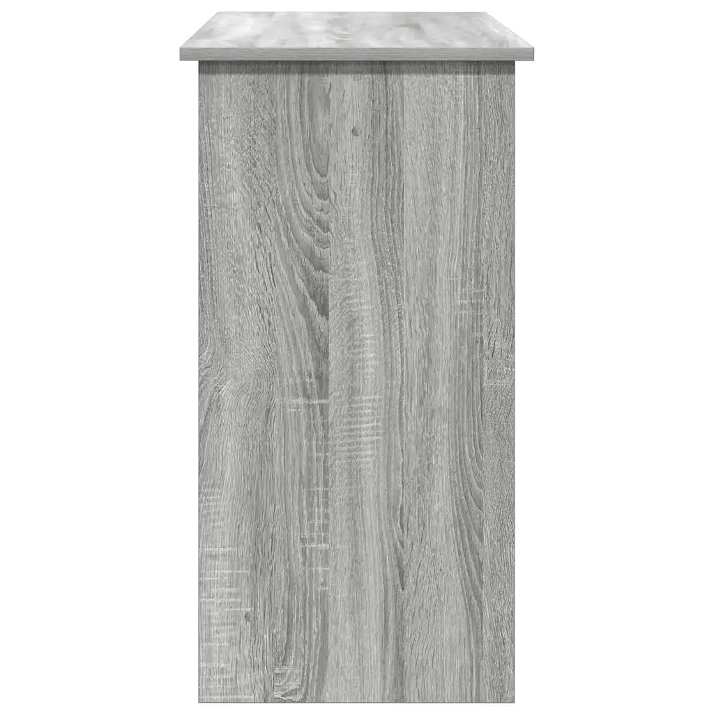 Scrivania Grigio Sonoma 80x40x75 cm in Legno Multistrato