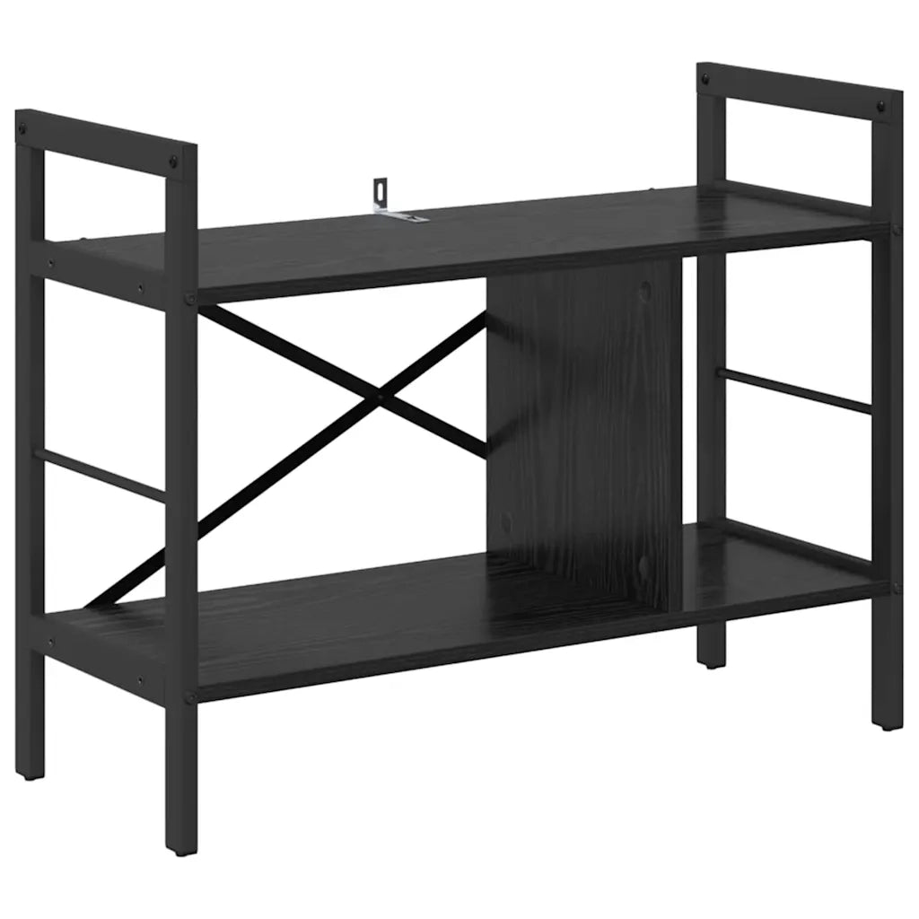 Libreria Rovere Nero 75 x 30 x 58,5 cm Legno multistrato 883976
