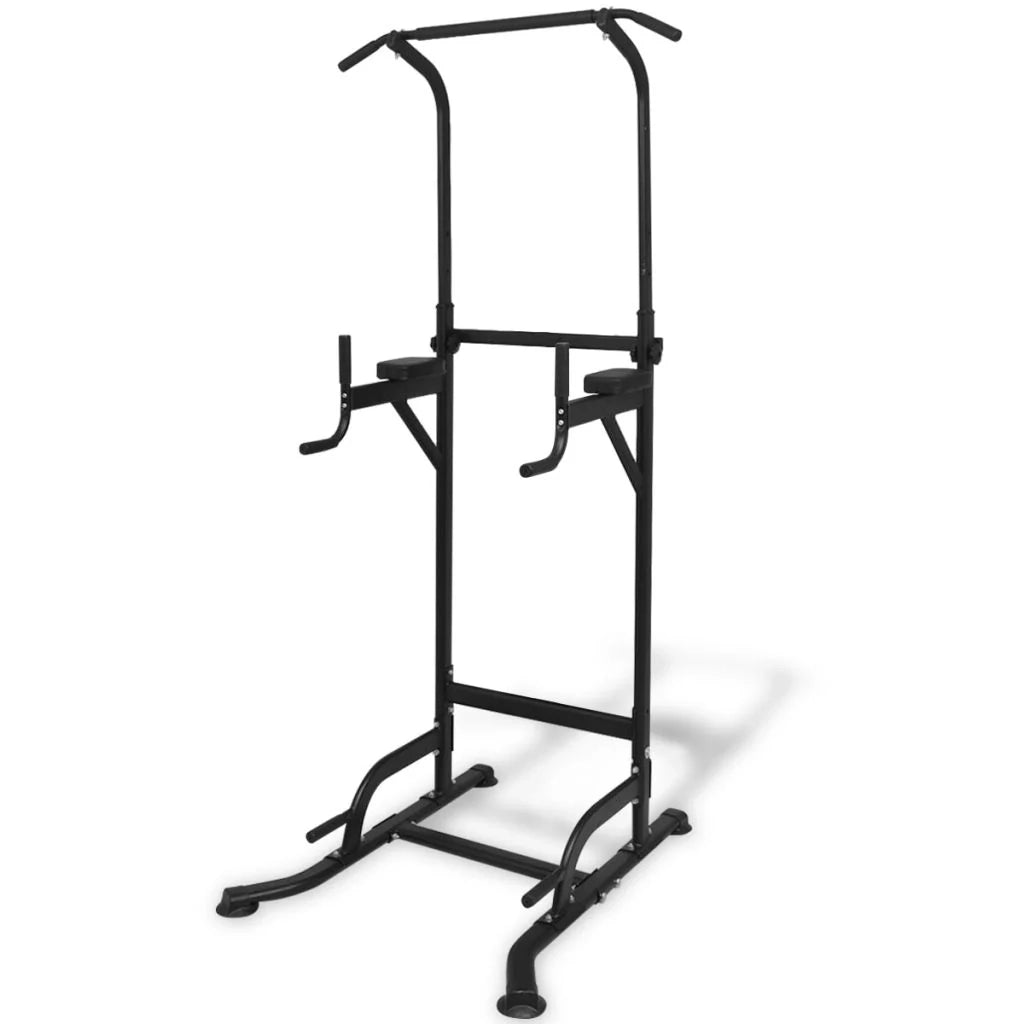 Torre di sollevamento pesi 182 - 235 cm sport fitness nero 02_0000039