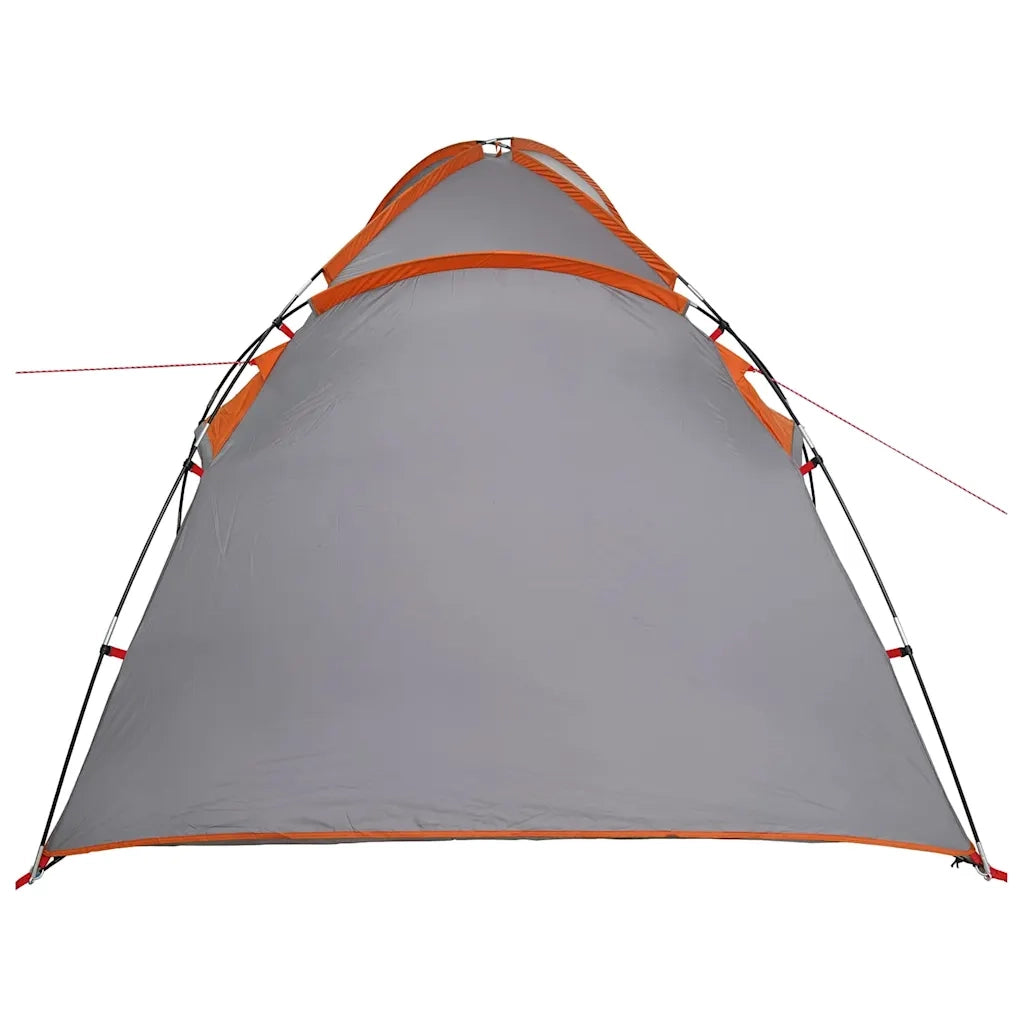 Tenda CapannaTenda da campeggio Grigio e arancione 370 x 230 x 185 cm taffet¨¤