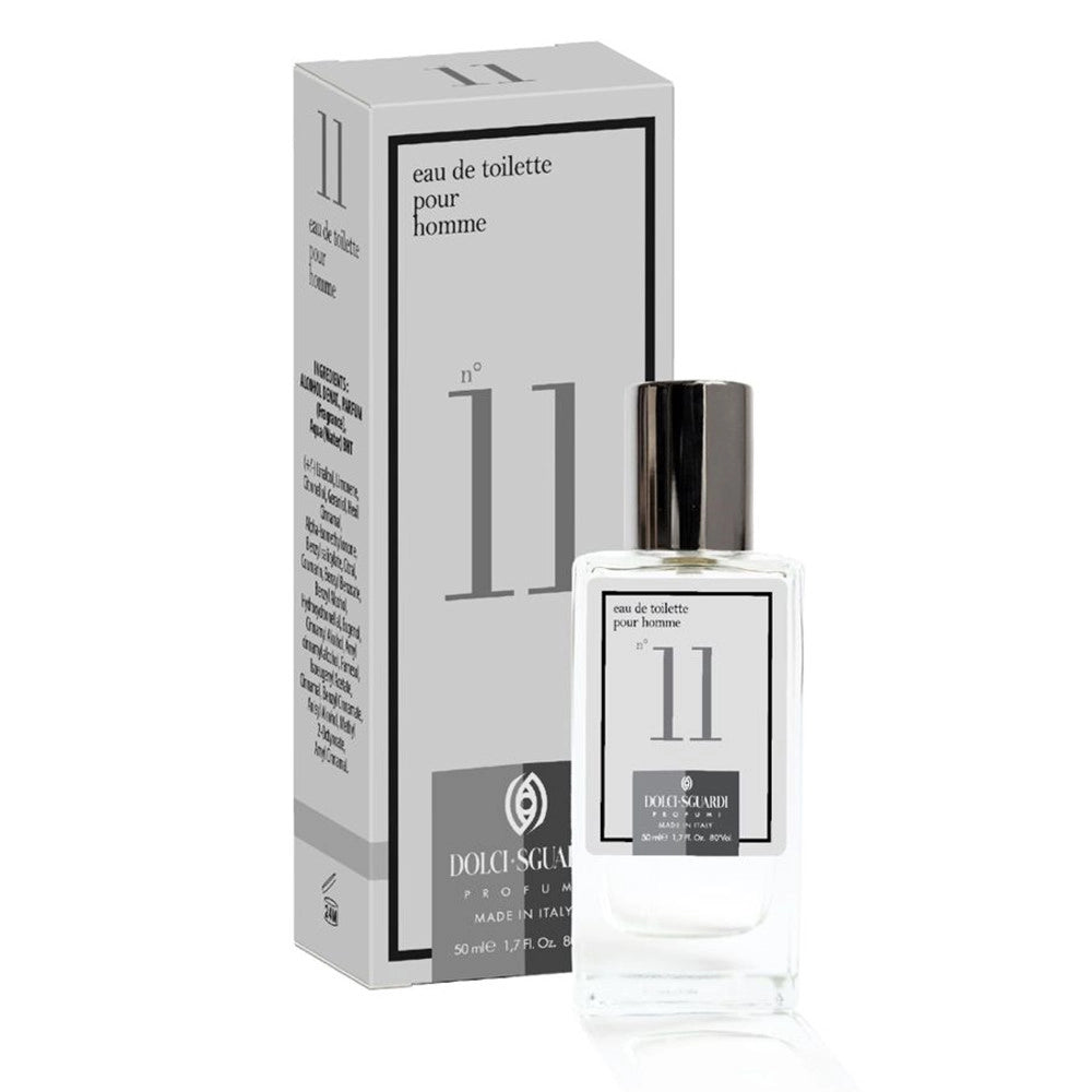 Trade Shop - Profumo Corpo Eau De Toilette Per Uomo N°11 Da 50 Ml Fragranza Legnosa Speziata 005649 -