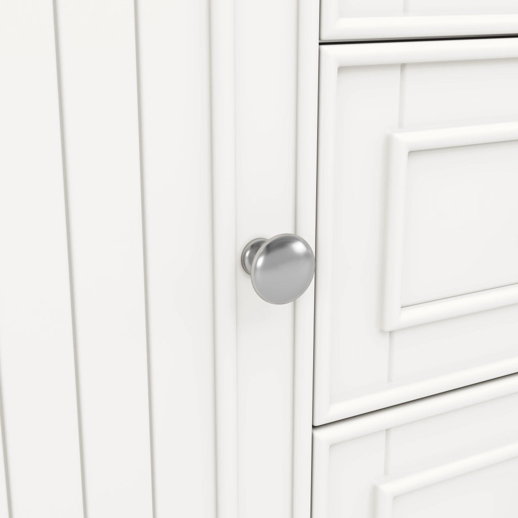 Mobile sottolavabo sospeso con 3 cassetti e vano contenitore per bagno moderno bianco 78,5 × 46 × 46,8 cm