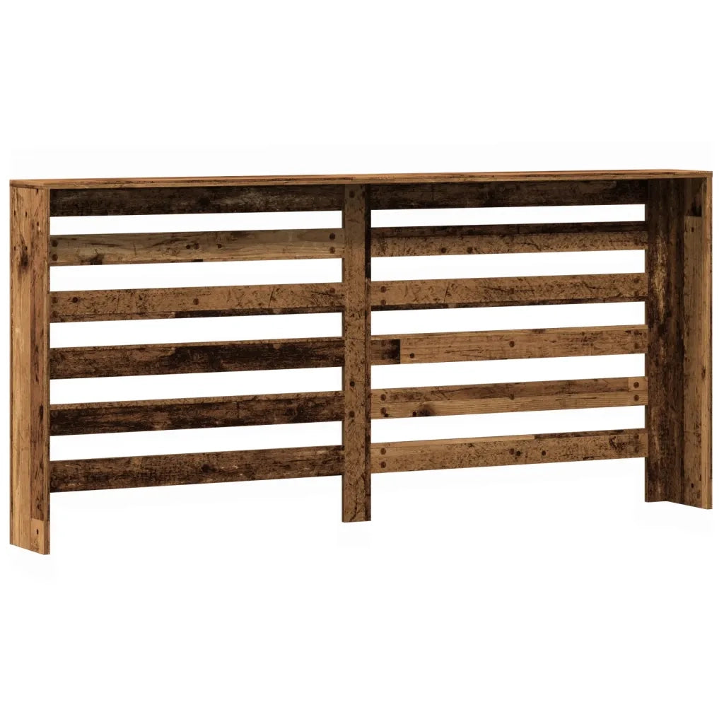 Copertura Termosifone Legno Antico 175x20x82 cm in Multistrato 852715