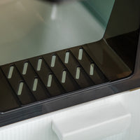 Lettiera per Gatti 43x44x47 cm con Paletta e Vassorio in Polipropilene Verde