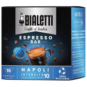 Bialetti Napoli Capsule caffè Tostatura scura 16 pz
