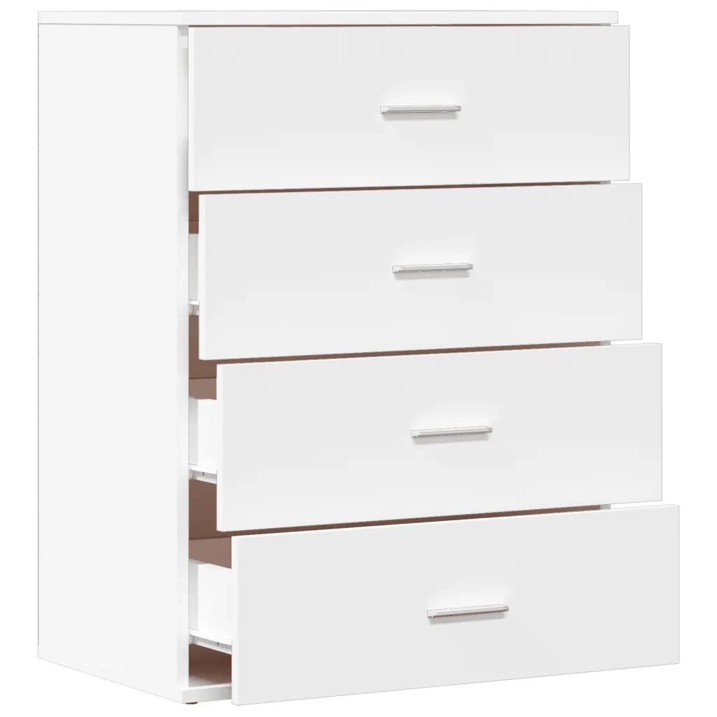 Credenza Bianca 60x39x80 cm in Legno Multistrato 840527