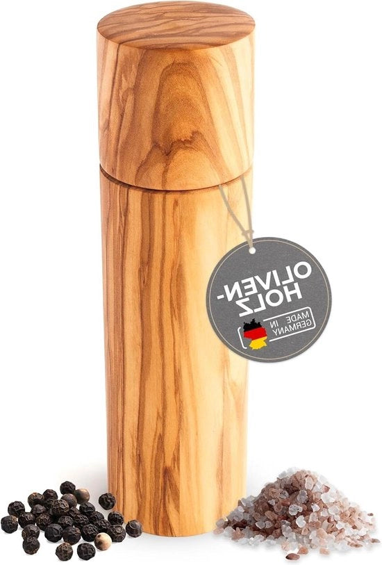 Molinello per sale o pepe in olivo 20 cm - molino ceramico - molino di alta qualità - 6097812 molinello per sale o pepe