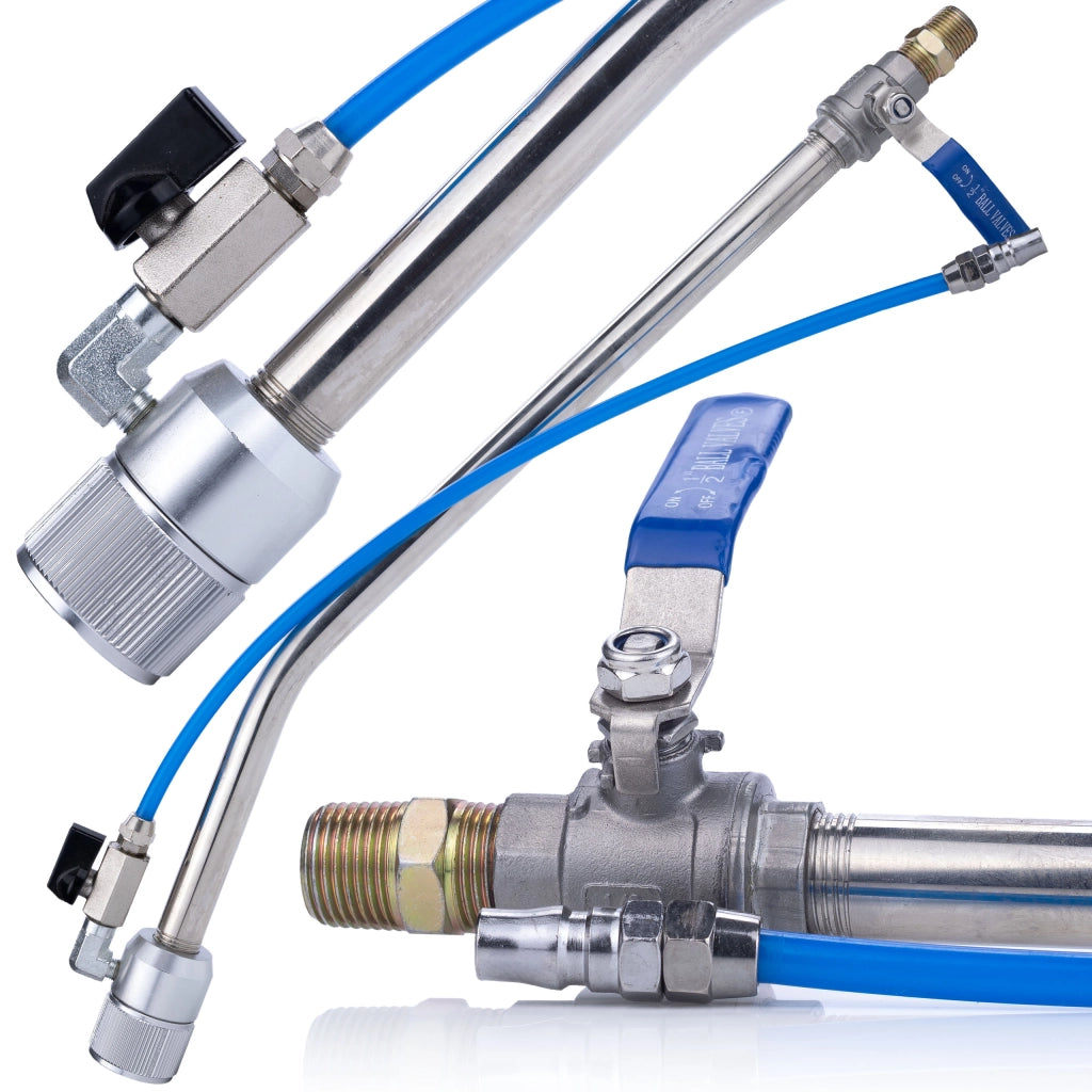 Agitatore per Intonaco Rosfix Blue Dragon BD57 – 5700W, 25L/Min, 22MPA | Set con Filtro Aria, 3 Ugelli, Tubo 10m
