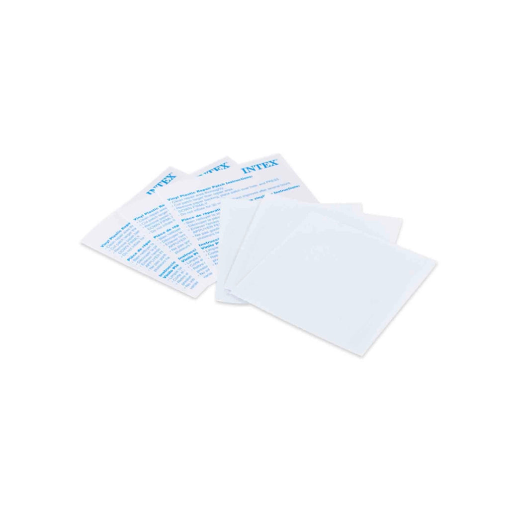 Intex SET 6 TOPPE DI RIPARAZIONE 7X7CM IN PVC