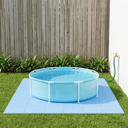Tappetino per piscina 50 pcs Blu 18 m² Schiuma EVA 3433299